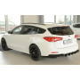 Diffuseur de pare-chocs arrière "Noir brillant" "Rieger Tuning" pour FORD FOCUS SW ST-LINE MK4 (DEH/attelage)