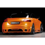 Diffuseur de pare-chocs arrière "Carbon look" "Rieger Tuning" pour AUDI TT (8J)
