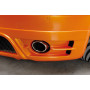 Diffuseur de pare-chocs arrière "Carbon look" "Rieger Tuning" pour AUDI TT (8J)
