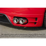 Diffuseur de pare-chocs arrière "Carbon look" "Rieger Tuning" pour AUDI TT (8J)