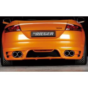 Diffuseur de pare-chocs arrière "noir" "Rieger Tuning" pour AUDI TT (8J)