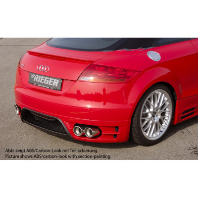 Diffuseur Pare-Chocs Arrière Audi TT 8N 2006 - Pièce Originale 8N0807421F3FZ
