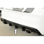 Diffuseur de pare-chocs arrière "noir brillant" "Rieger Tuning" pour AUDI A3 (8V)
