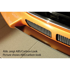 Lame de pare-chocs avant "Carbon look" "Rieger Tuning" pour AUDI TT (8J)