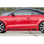 Bas de caisse gauche "noir" "Rieger Tuning" pour AUDI TT (8J)