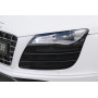 Grille d'aération gauche "noir brillant" pour pare-chocs avant "Rieger Tuning" pour AUDI R8 (42)