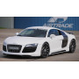 Grille d'aération gauche "noir brillant" pour pare-chocs avant "Rieger Tuning" pour AUDI R8 (42)