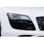 Grille d'aération droit "noir brillant" pour pare-chocs avant "Rieger Tuning" pour AUDI R8 (42)
