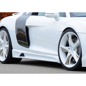Bas de caisse gauche "noir" "Rieger Tuning" pour AUDI R8 (42)